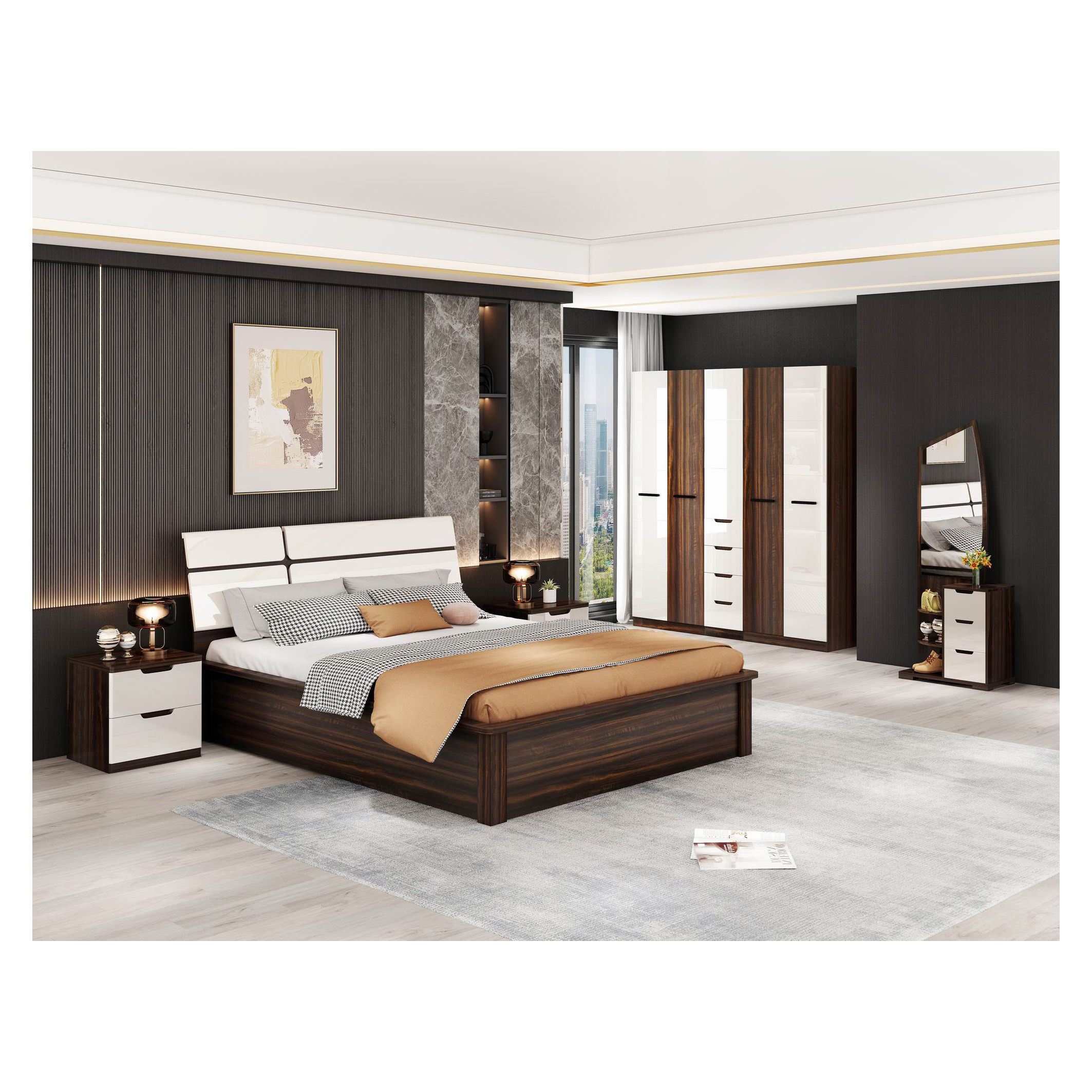 BS-151B/1111C/1603A 5D/1607D (8S+46L) Set