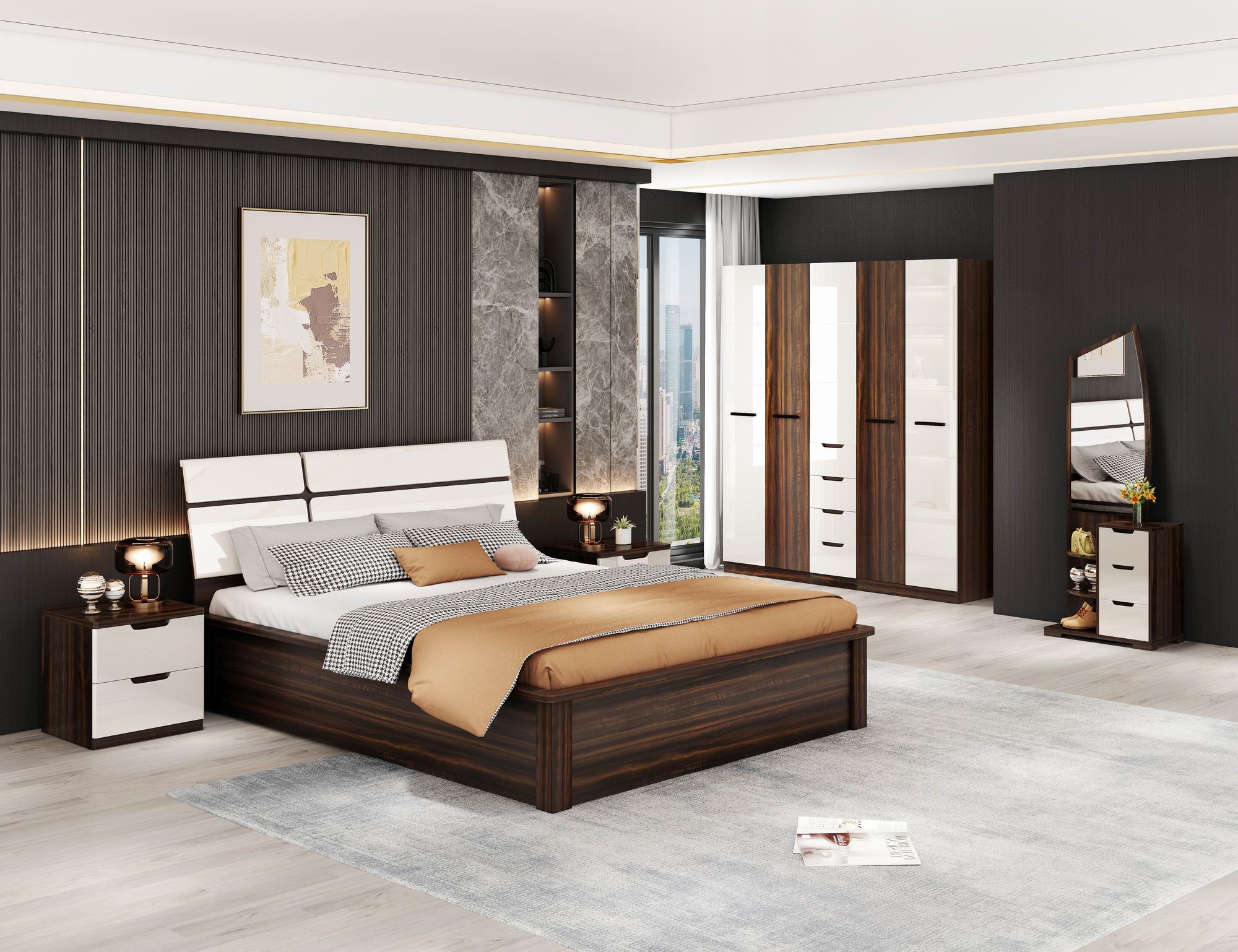 BS-151B/1111C/1603A 5D/1607D (8S+46L) Set